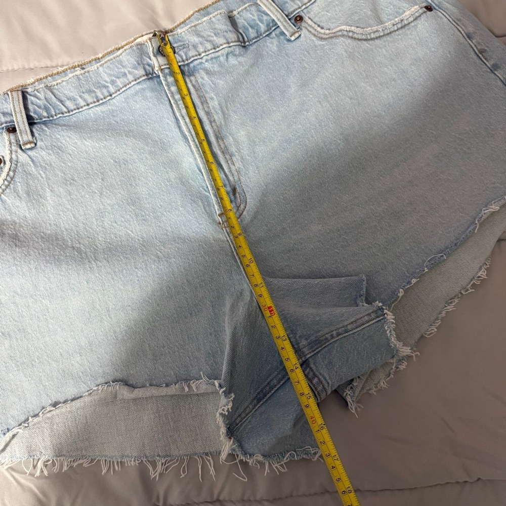 Women's Abercrombie and fitch high rise the 90s relaxed cutoff shorts size 36 - Picture 5 of 8